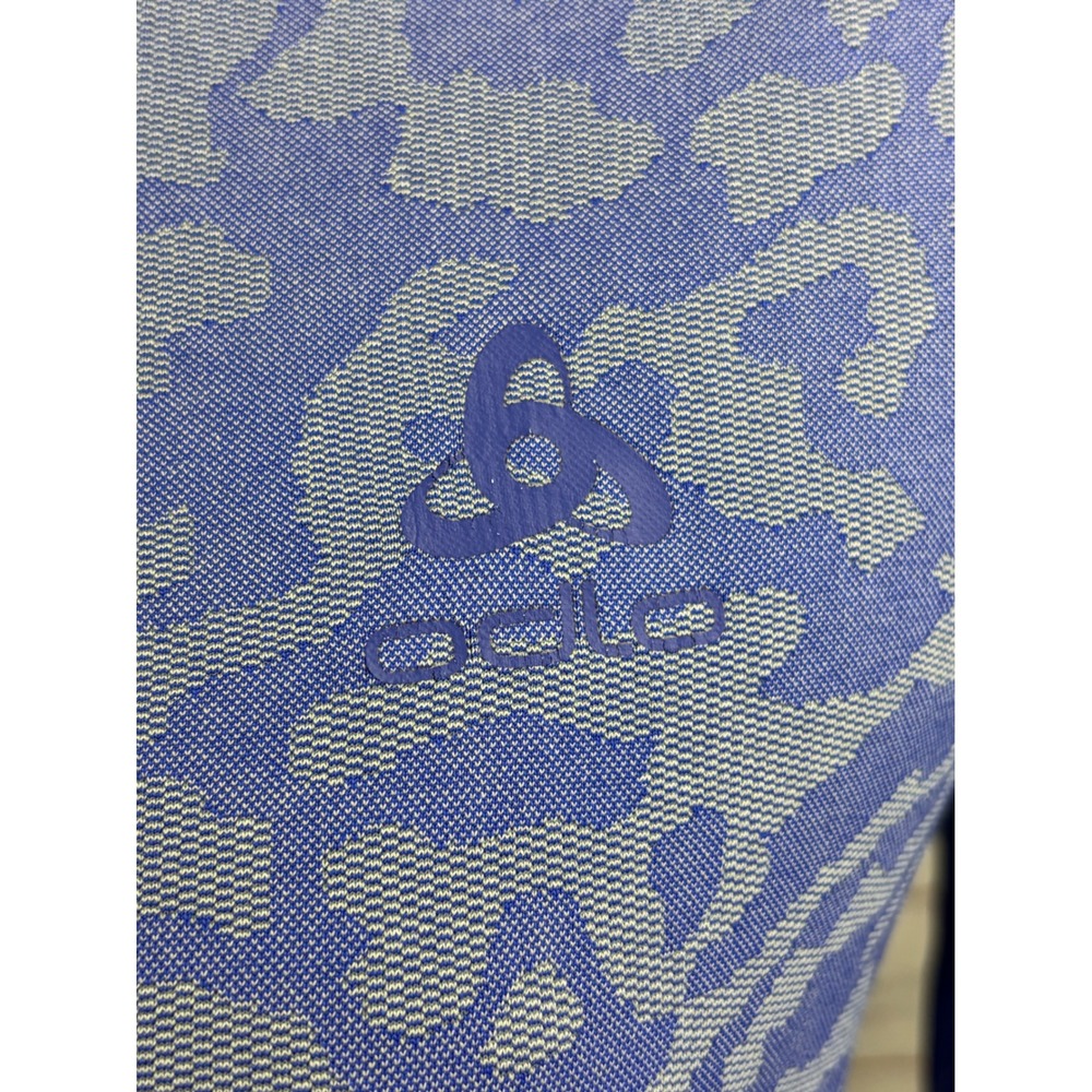 Odlo Performance Evolution Warm Leopard Print Base Layer Hooded Face Mask Sz XL - Picture 4 of 13
